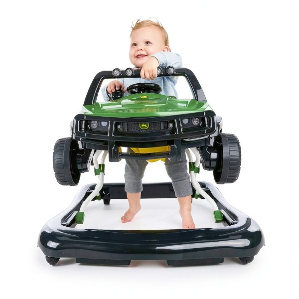 John Deere Gator Baby Walker with Steering Wheel 3 Height Settings-4