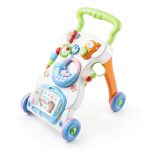 Baby Walker with 7 Hands-On Activities, Adjustable Speed, and Safe ABS-0