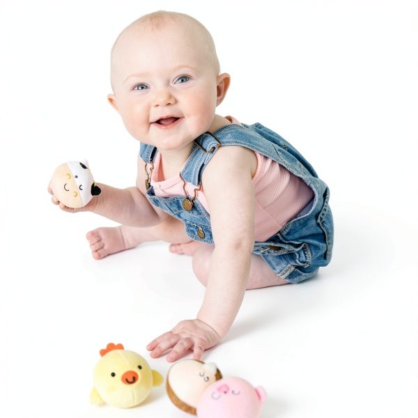 Melissa & Doug Safari Farm Rollables for Infants and Toddlers-7