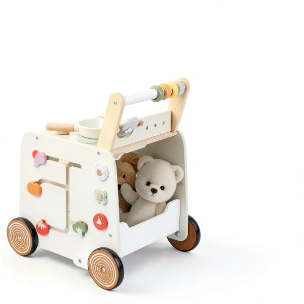 Pithfor Play Kitchen Push Walker for Boys and Girls, 3-IN-1 Play-5