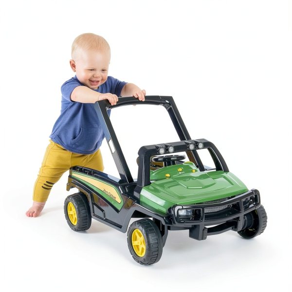 John Deere Gator Baby Walker with Steering Wheel 3 Height Settings-7