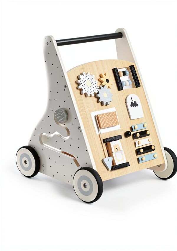 Asweets Push Walker for Babies Green Wood-1