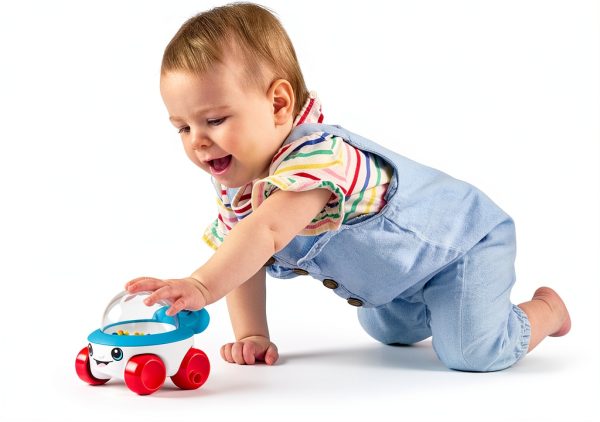 Fisher-Price Corn Popper Push‑Along Toy Model JKD57 for 6‑Month+-3