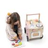 Baby Walker Wood Multifunctional Push Walker-3