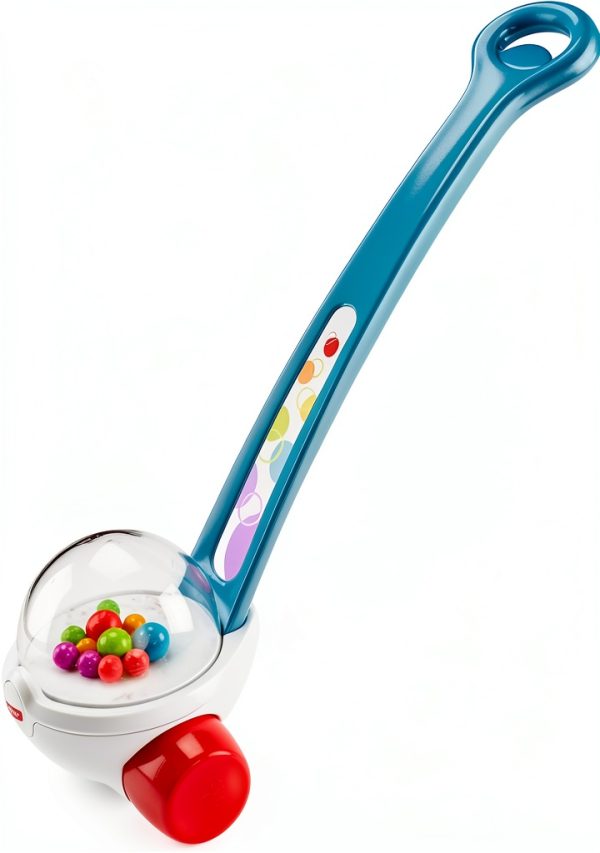 Fisher-Price Push Pull Toy with Pop Balls GKX69 for Toddlers-4