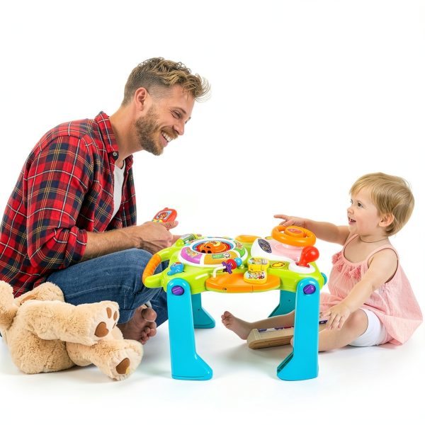 BrightStart 3-in-1 Baby Walker with Musical Drawing Board – ABS-6