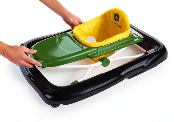 John Deere Gator Baby Walker with Steering Wheel 3 Height Settings-6
