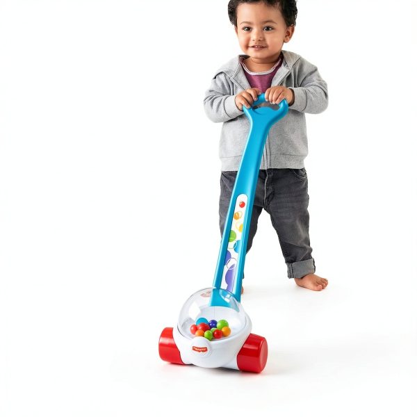 Fisher-Price Push Pull Toy with Pop Balls GKX69 for Toddlers-1