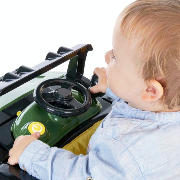 John Deere Gator Baby Walker with Steering Wheel 3 Height Settings-5