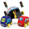 Oeleoyi Pull‑Back Sound Playmat Car Set for Toddlers 16‑Sound-2