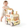 Pithfor Montessori Walker for Toddlers, 10+ Activities, Sturdy Wood,-2