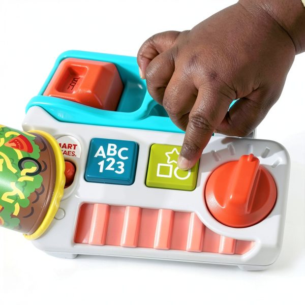 Fisher-Price Snack Cart Push Walker for Babies and Toddlers-2