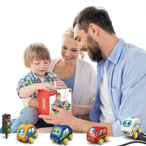 Oeleoyi Pull‑Back Sound Playmat Car Set for Toddlers 16‑Sound-6