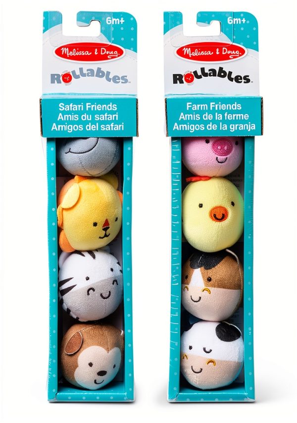 Melissa & Doug Safari Farm Rollables for Infants and Toddlers-5