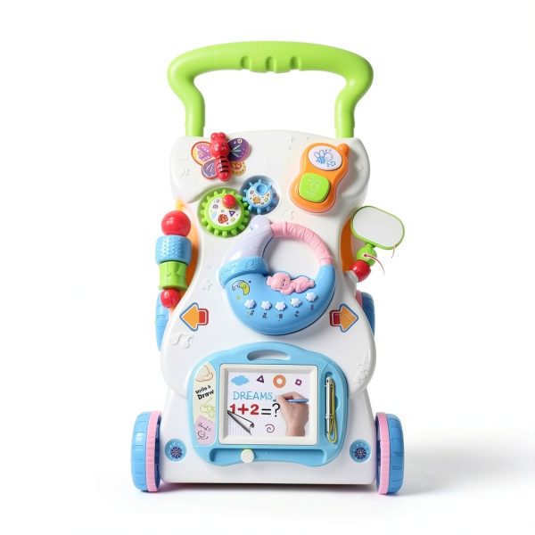 Baby Walker with 7 Hands-On Activities, Adjustable Speed, and Safe ABS-2