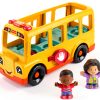 Fisher-Price HWB30 Push-Along School Bus Toy for Toddlers-0