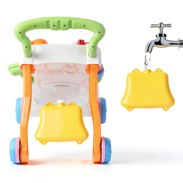 Baby Walker with 7 Hands-On Activities, Adjustable Speed, and Safe ABS-4