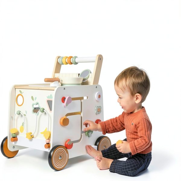 Pithfor Play Kitchen Push Walker for Boys and Girls, 3-IN-1 Play-1