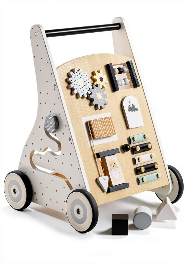 Asweets Push Walker for Babies Green Wood-0