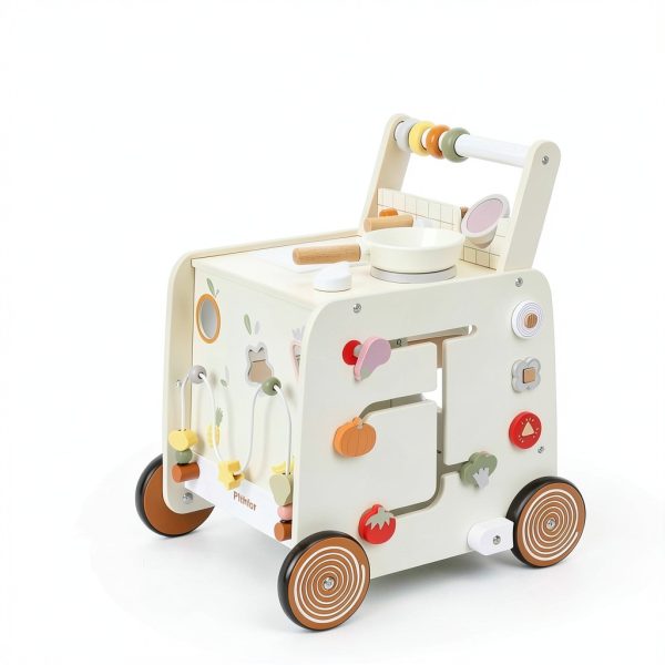 Pithfor Play Kitchen Push Walker for Boys and Girls, 3-IN-1 Play-4