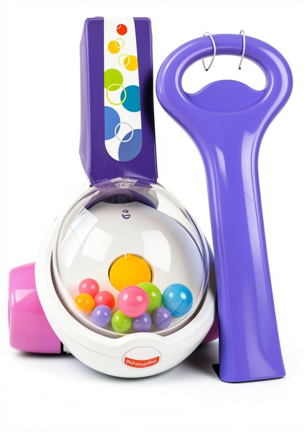 Fisher-Price Colorful Ball Push Toy for Toddlers and Preschoolers-2