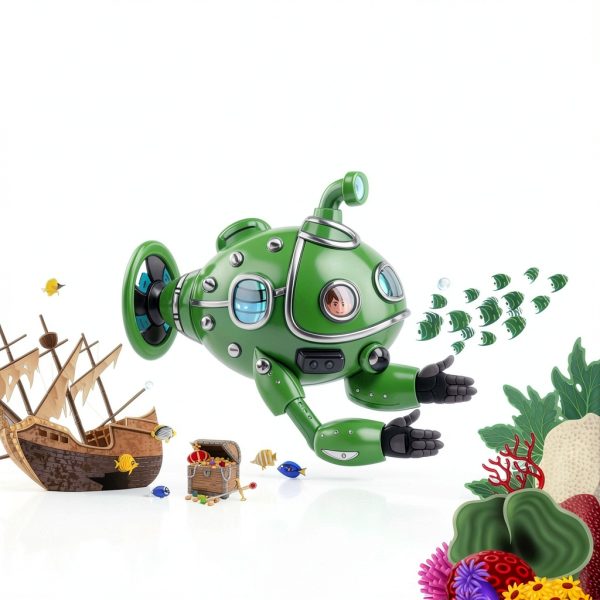 Seashells & Submarines Kids Book - Ocean Adventure for Ages 3-9-0