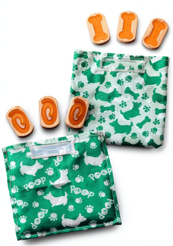 Melissa & Doug Pull & Push Puppy Toy with Treats and Leash-6