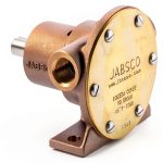 Jabsco 1673-1001 Marine 1673 Series Pulley Driven Flexible Impeller Pump (Neoprene Impeller, Full Cam, Lip Seal, 1/2" NPT Port) , Bronze-0