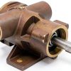 Jabsco 777-9001 Marine Pulley Driven Flexible Impeller Pedestal Mount Pump (62-GPM, Neoprene Impeller, Full Cam, Face Seal, 1" NPT Ports), Bronze-2